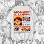 anime oversize graphic t-shirt pakistani streetwear luffy onepiece