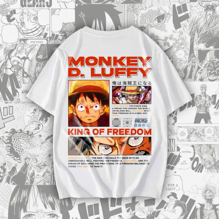 anime oversize graphic t-shirt pakistani streetwear luffy onepiece