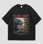 dragon flame tee Unleash the Fire t-shirt 100% cotton regular fit Galiyare Pakistani streetwear strength courage streetwear design